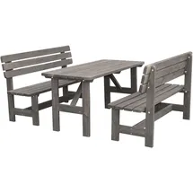 Promadino Holz-Garnitur Summer grau