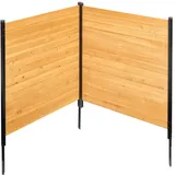 Vevor Lamellenzaun 1100 x 982 mm Holz