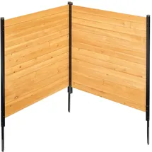 Vevor Lamellenzaun 1100 x 982 mm Holz