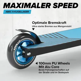 Apollo Genius Pro 4.0 Schwarz/Blau