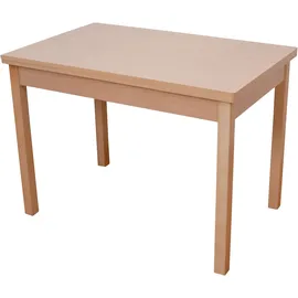 Hofmann Living And More Ausziehtisch 104 x 75 x 67 cm beige