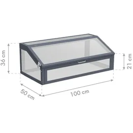 Westmann Tega 50 x 100 x 36 cm Anthrazit