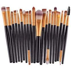 Pinselset Makeup Professionelles 20 Stk. Make Up Pinsel Set Kosmetikpinsel Neu