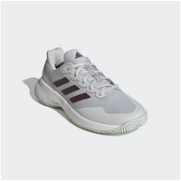 adidas Damen Gamecourt 2.0 Tennisschuhe Sneaker, Grey One Aurora Met Core White, 39 1/3 EU - 39 1/3 EU