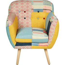 Beliani Sessel MELBY Polyester 64 x 0 x 0 cm Blau