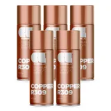 COSMOS LAC Sprühlack Sprühdose - 400ml - Sprühfarbe für den DIY-Bereich, geeignet für alle Oberflächen - Lackspray (5, Kupfer)