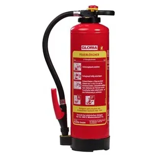 Gloria Feuerlöscher FA 6 Pro, 6 Liter, Fettbrandschaum, 13A, 75F, frostsicher, fluorfrei