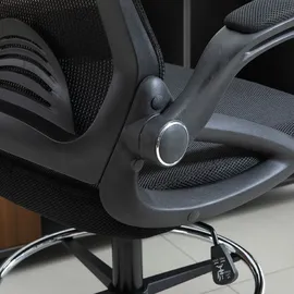 Vinsetto Mesh Ergonomischer Bürostuhl Schwarz