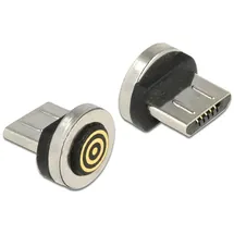 DeLock Magnetischer Adapter USB Micro-B Schwarz
