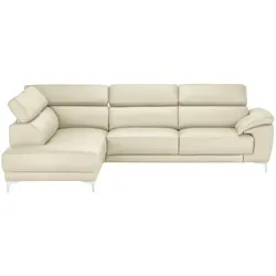 Max Schelling Ecksofa  Vita ¦ creme ¦ Maße (cm): B: 209 H: 79 T: 293