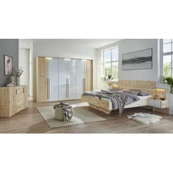 Schlafzimmer-Set Sonus 4tlg. Holz Zirbe