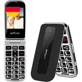 Artfone F20 Seniorenhandy Klapphandy Ohne Vertrag丨2G GSM Handy Für Senioren丨Dual
