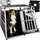 Tectake Hundetransportbox doppel 90,00 cm x 69,50 cm Schwarz