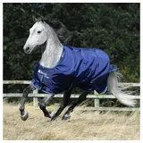 Bucas Pferde-Regendecke Bucas Smartex Turnout Rain Classic 0g - blue 130 cm