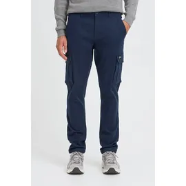 !Solid Cargohose SDCHASEY Regular Cargohosen Blau 34 32