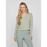 VILA Strickpullover in Oil Green - Gr.: XS