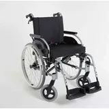Invacare Action 1 R Standard Rollstuhl mit Trommelbremse silbergrau 50,5 cm