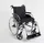 Invacare Action 1 R Standard Rollstuhl mit Trommelbremse silbergrau 50,5 cm