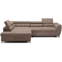 Ecksofa Tempo Stoff Antelope