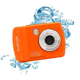 Easypix Aquapix W2024 Splash orange Kinder-Kamera