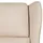 vidaXL Massagesessel Creme Polyester 348525 x 0 x 0 cm Beige