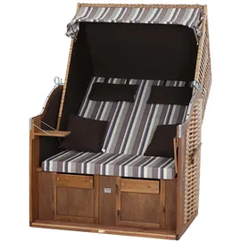 deVries Trendy by Devries Strandkorb Trend 10+ 741 Natur Akazie