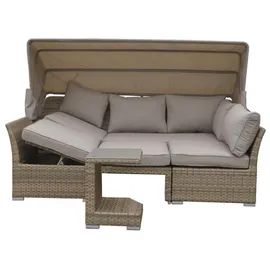 Hti-Living Gartenlounge 6-teiliges Set