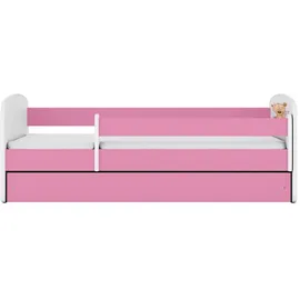 raumhirsch furniture Kinderbett Raumhirsch 80 x 180 cm Holzwerkstoff rosa