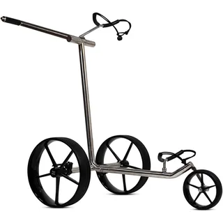 tour made gmbh Tour Made Haicaddy® HC3X Edelstahl Push Golftrolley