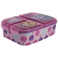 Stor Brotdose mit 3 Fächer PAW PATROL GIRL SKETCH ESSENCE, Bunt