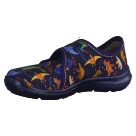 Beck Dinosaurier Slipper Blau 29