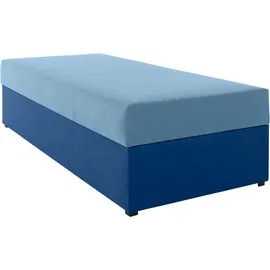 MAINTAL Polsterliege Diana 93 x 203 cm blau