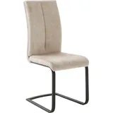 MCA Furniture Freischwinger Hudson Schwingstuhl 4er Set - Weiß