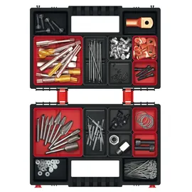 Prosperplast Werkstatt-Organizer Kunststoff 287x186x100 mm rot
