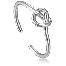 ANIA HAIE -  ADJUSTABLE RING - KNOT Single Band - silver