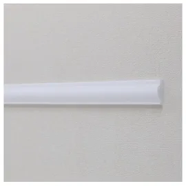 PROVISTON Zierleiste Polystyrol 11 x 22 x 2000 mm Weiß