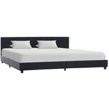 vidaXL Bettgestell 180 x 200 cm Schwarz