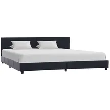 vidaXL Bettgestell 180 x 200 cm Schwarz