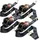Wiltec Spanngurte Automatik 4er Set 750 daN 3 m x 50 mm