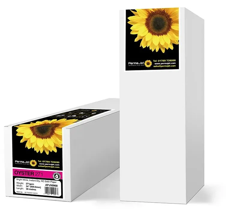 PERMAJET Photo Oyster Instant Dry Papier 271g/m2 17 Zoll x 30m