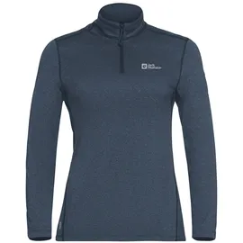 Jack Wolfskin Damen Sky Thermal Hz Wander-Shirt, Midnight Sky, XXL EU