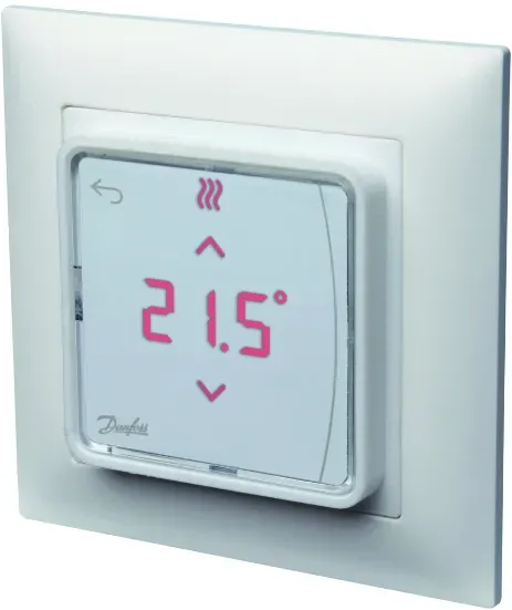 Danfoss Icon2 24V Raumthermostat mit LED-Display Unterputz## 088U2125