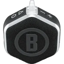 Bushnell Wingman Mini GPS-Lautsprecher, Schwarz/Silber