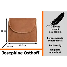 Josephine Osthoff Handtaschen-Manufaktur Josephine Osthoff Geldbörse unisex braun