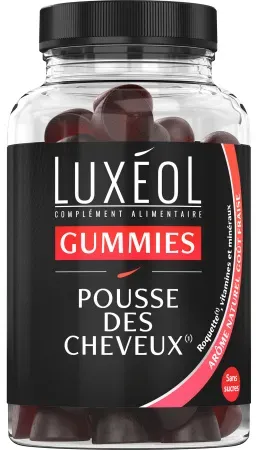 Luxéol Gummies Haarwachstum Zuckerfrei 60 Gummis