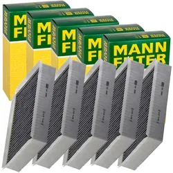 5x Mann-filter Cuk 2950 Innenraumfilter Aktivkohlefilter 5-stück!: Filter, Innenraumluft Jaguar: 2w9319g244aa Jaguar: C2c6884 Amc Filter: Fca10125 Amc