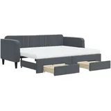 vidaXL 3197136 Sofa Sofabett Grau