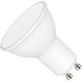 EMOS GoSmart LED-Reflektorlampe, MR16 ZigBee 4,8W Ersatz für 35W, Helligkeit 400 lm, RGB, Lichtfarbe 2700-6500 K, ZigBee Gateway, kompatibel mit Tuya GoSmart-App, Sprach-Assistant, GU10 Sockel, Weiß