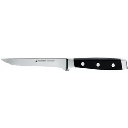 Ausbeinmesser FELIX SOLINGEN "First Class", schwarz, X50 CrMoV15 Klingenstahl, Kochmesser, mit flexibler Klinge für besonders exakte Schnitte
