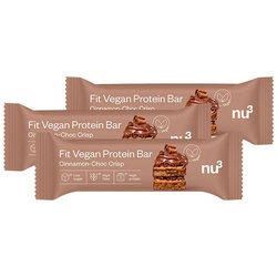 nu3 Fit Vegan Protein Bar Cinnamon-Choc Crisp